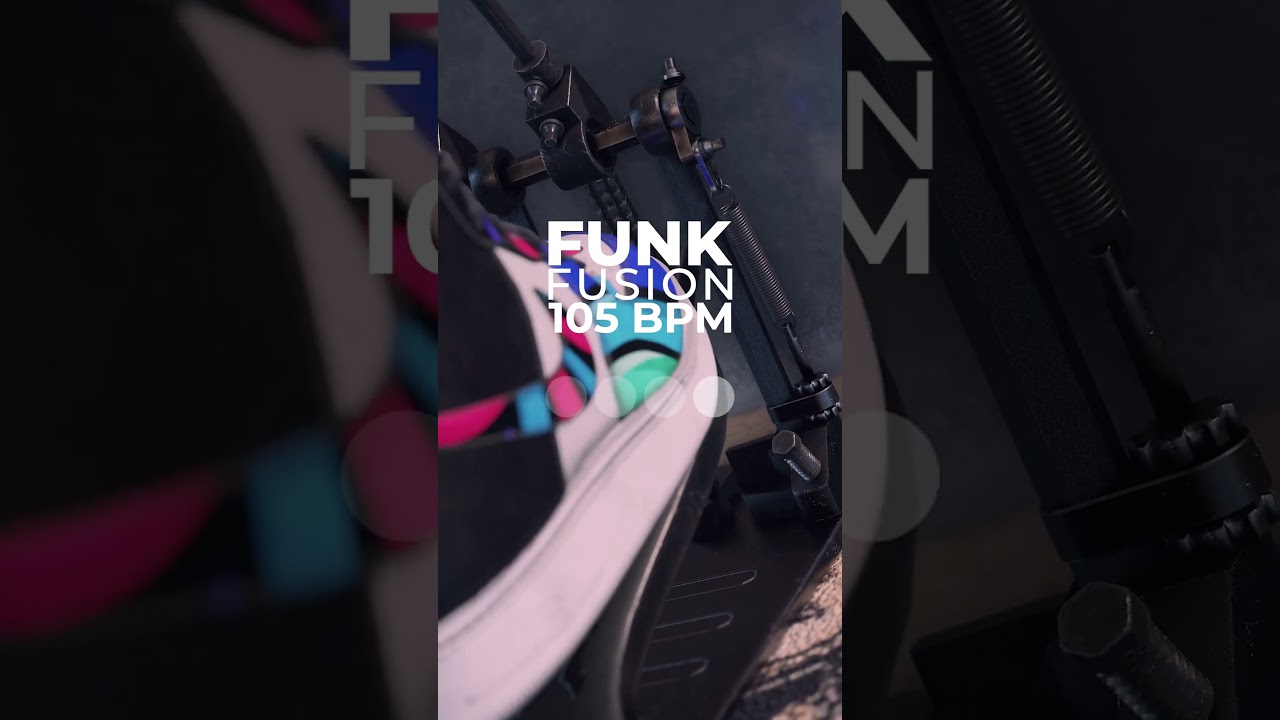 105 BPM Funk Fusion Drum Loop - 4-Bar Practice Groove | Loop 12