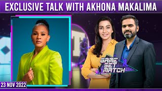 Game Set Match With Sawera Pasha - Exclusive Talk with Akhona Makalima - SAMAATV screenshot 5