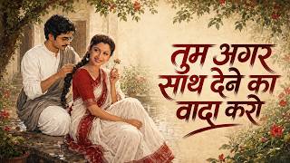 Tum Agar Sath Dene Ka Vada Kro Song — Official Lyrical Video || Hindi Bollywood Heart Touching Songs