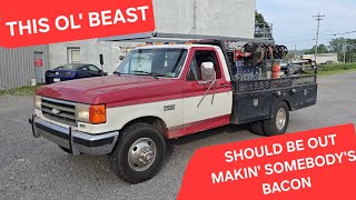 Considering selling the Ol Bricknose welding truck/flat bed rig & welding skid