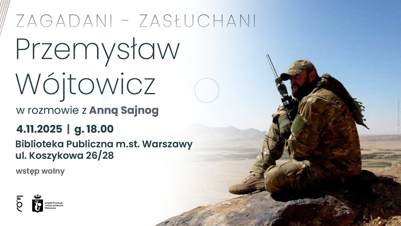 Zagadani - Zasłuchani: Przemysław Wójtowicz na Koszykowej
