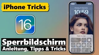 iOS 16 Sperrbildschirm - Anleitung, Tipps & Tricks 🤩📲