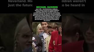 Michael Jackson meets 46 children from 17 countries #michaeljackson #mj #jackson5