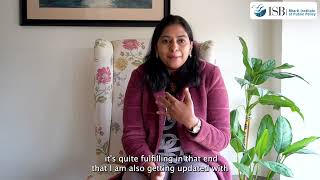 Advanced Management Programme in Public Policy, ISB - Testimonial - Sharanya Ari