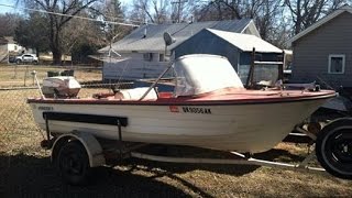 Boat Restoration 1968 StarCraft Arrow ( The Tardis )