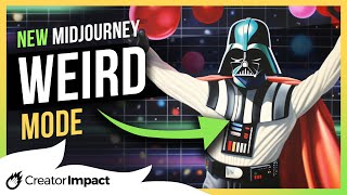WEIRD MODE - Midjourney 5.2's new --weird parameter