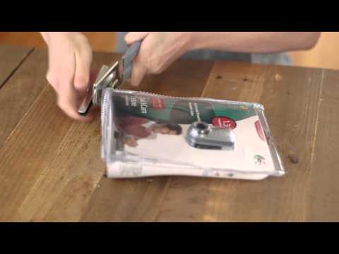 Open Tough Packaging with a Can Opener