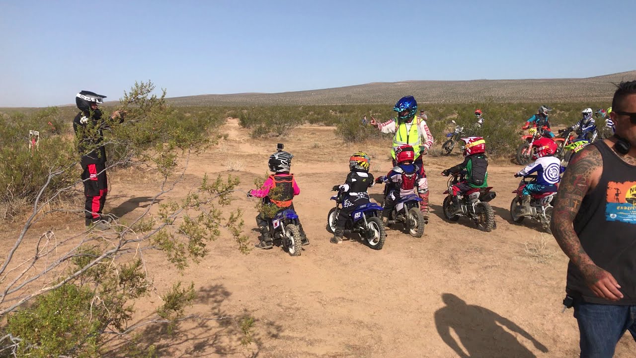 District 37 Invaders desert race 50cc youth start 9/12/2020