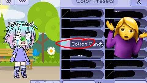 Rating color presets on my OC|| part 1