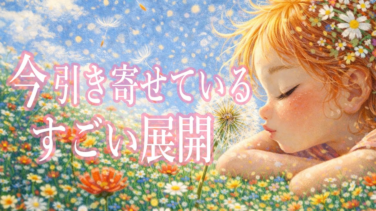 今、引き寄せているすごい展開🌝