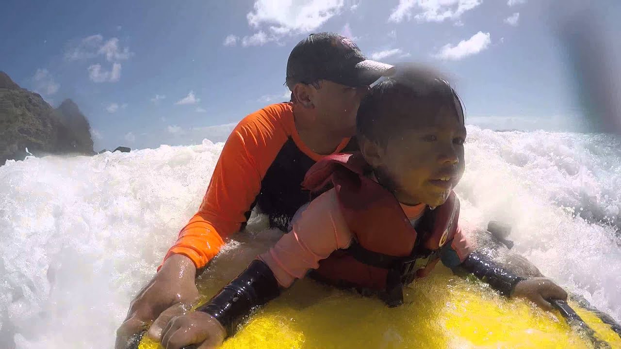 Tandem Bully Boarding #52 South Piha New Zealand 2016 Feb 20
