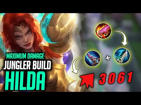 JUNGLER HILDA FULL STACK DAMAGE IN EARLY GAME | Creynium