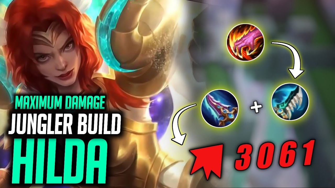 JUNGLER HILDA FULL STACK DAMAGE IN EARLY GAME | Creynium