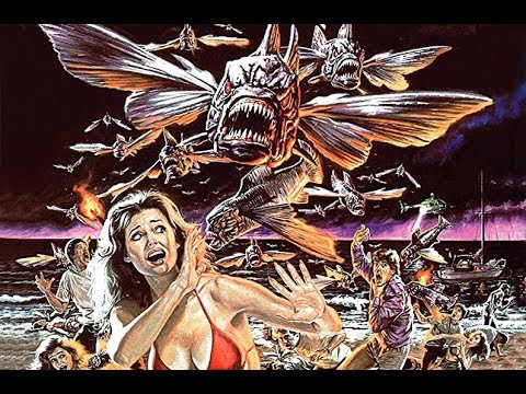 betamax tape James Cameron's FLIEGENDE KILLER - PIRANHA II - Trailer (1981, German/Deutsch)
