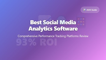 Best Social Media Analytics Software 2025 (Top Tools Review)