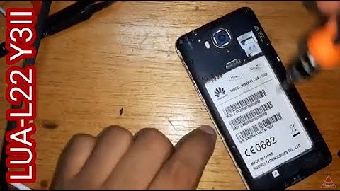 LUA-L22 Y3II disassembly and charging fix