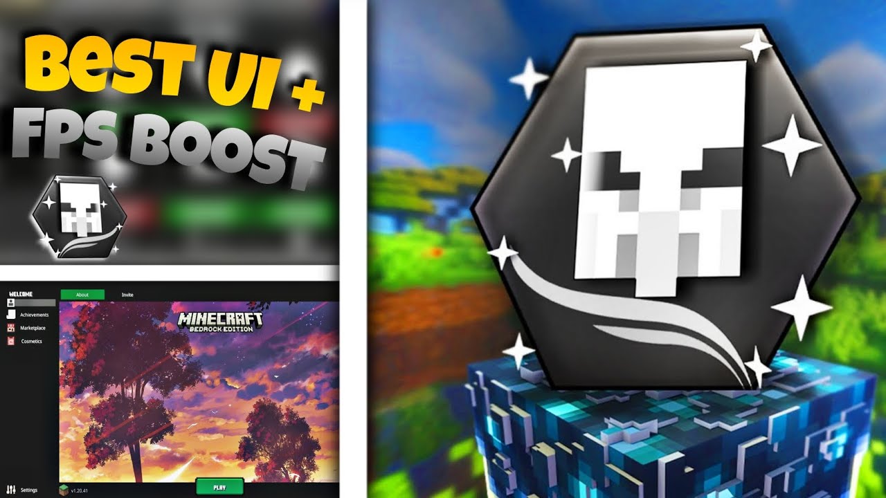 EVOKER UI Client For Minecraft Pocket Edition 1.20 | FPS Boost Client ...