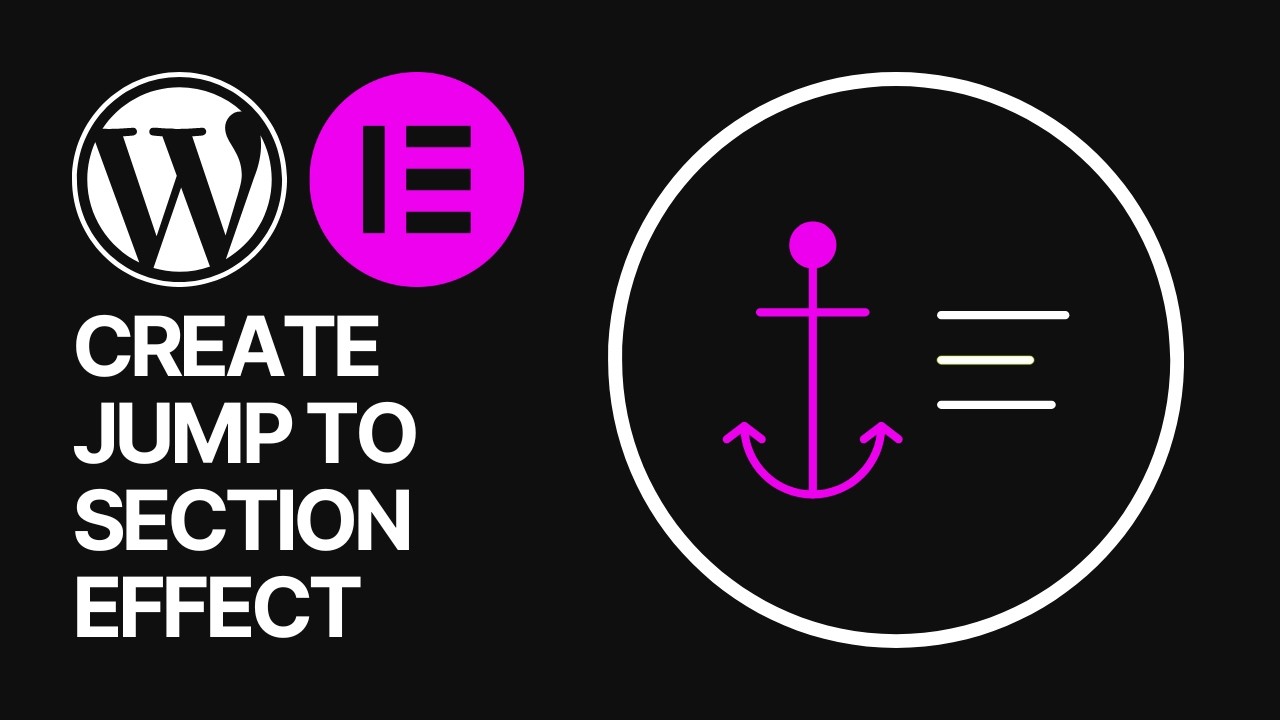 Якорные ссылки Elementor: как создать эффект плавного перехода к разделу (пошаговая инструкция) в...