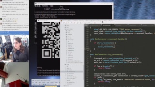 Still in the OBS plugin, C++ networking and threads @scanlime-in-progress