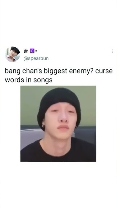 banchans biggest enemy 🤐 #straykids #bangchan #skz #vlive #kpop #shorts