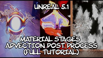 Unreal 5.1 - Fluid simulation using blueprints and material stages