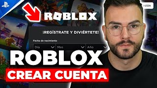 Cómo CREAR CUENTA en ROBLOX desde PS5 | Cómo Registrarse en Roblox