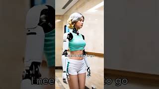 Gynoid Humanoid Robot I Want A Place To Go