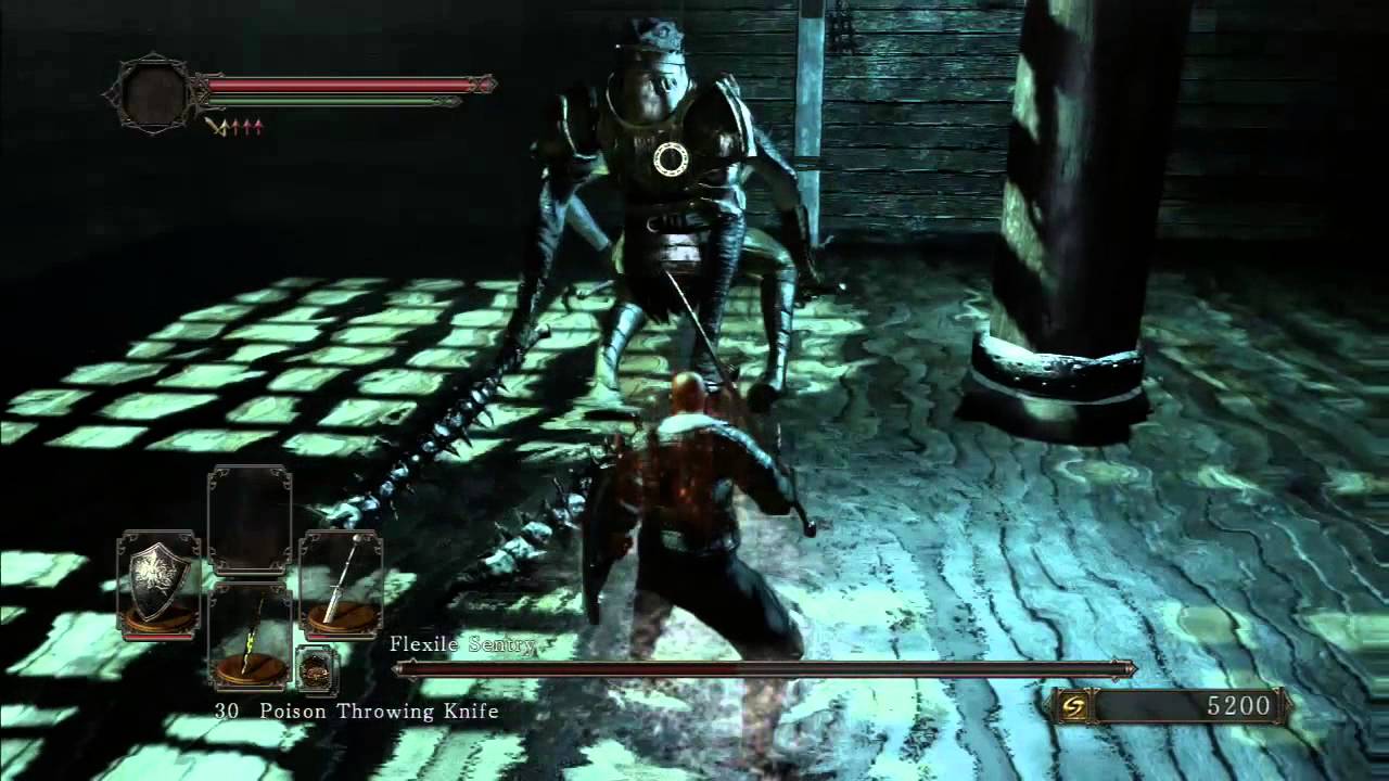 Dark Souls II Boss Battle | Flexile Sentry | FP-DkS2