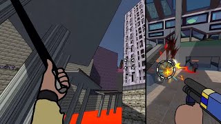 [r.u.s.h.] Prototype 2 WIP :  Grapple Poppers + Forgotten City Zone