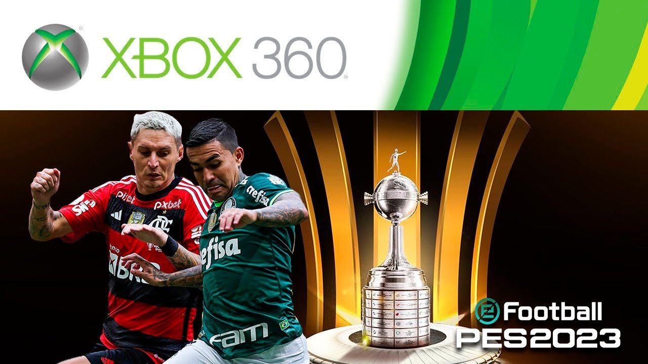 🎮 O NOVO PES 2023 de GRAÇA no XBOX 360 GAMEPLAY - LIBERTADORES