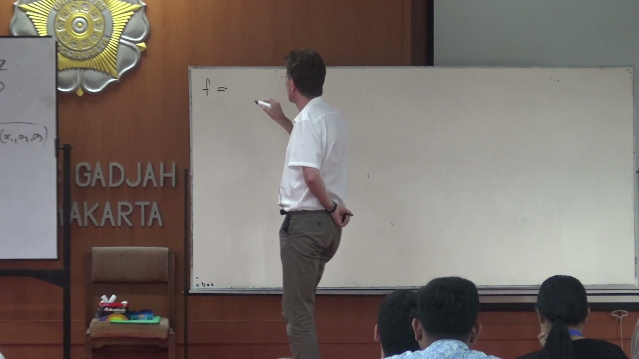 "Galois Theory and Profinite Groups" (Part. 8/8) by Prof. Peter Stevenhagen