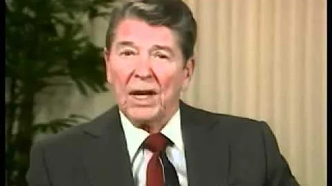 Ronald Reagan Describes Milton Friedman