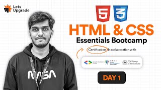 Day 1 | Introduction to HTML | HTML & CSS Essentials Bootcamp (5 Days)