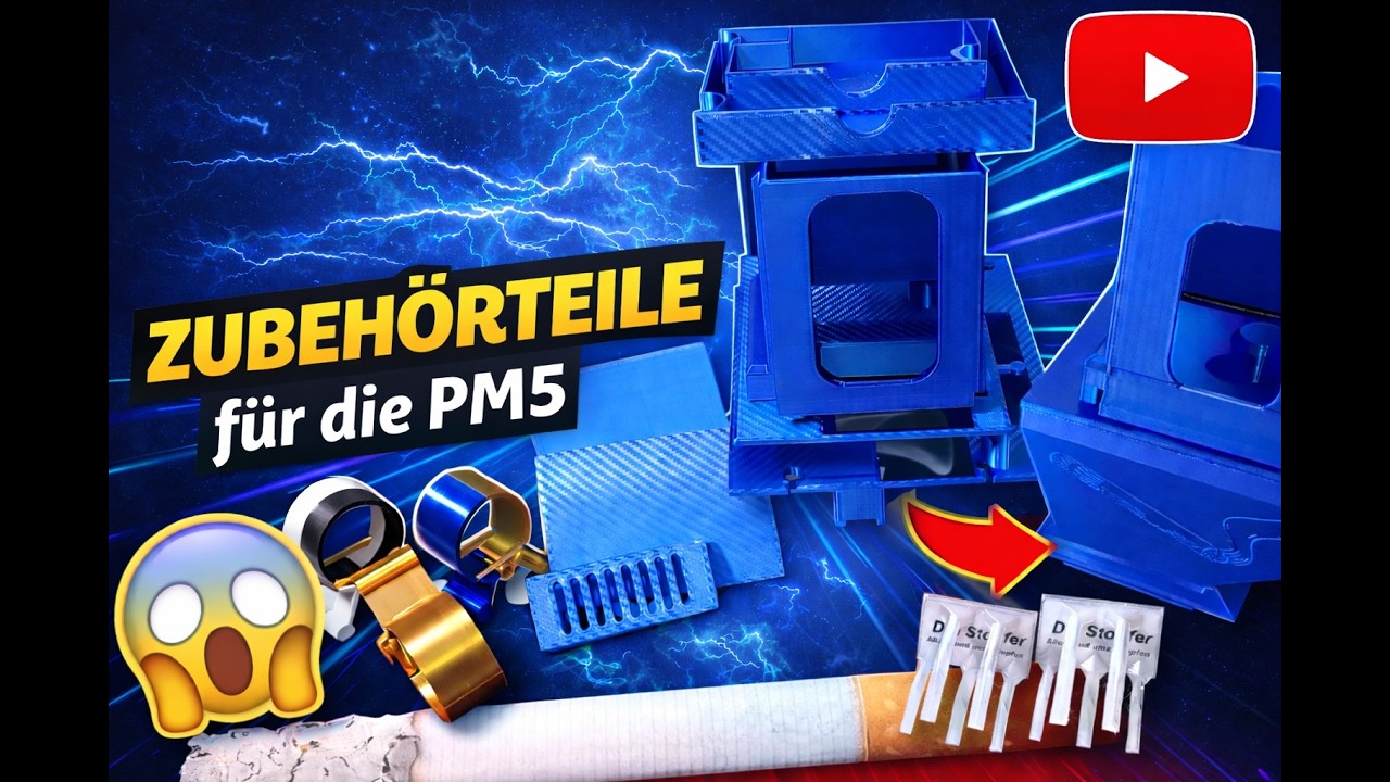 Neue Zubehörteile für die PM5 - New accessories for the PM5
