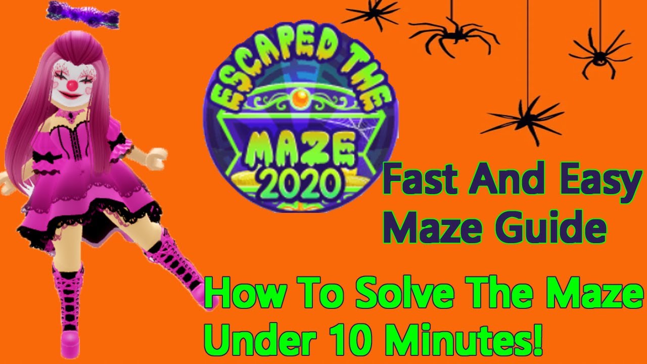 Easy How To Escape The Maze Under 10 Minutes In Royale High Escape The Maze 2020 Fast And Easy Youtube - roblox maze escape 2nd maze