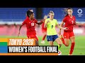 Sweden  vs canada   womens football  gold medal match  tokyo replays