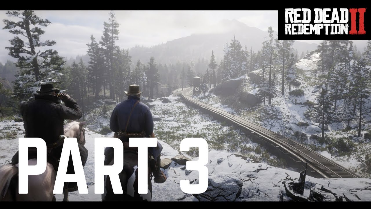 Red Dead Redemption 2: Walkthrough Part 3 Hunting/ Train Robbery - YouTube