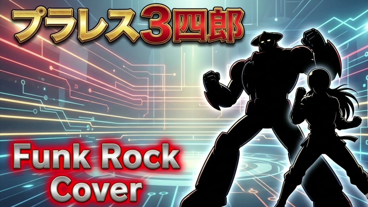 【再UP】Plawres Sanshiro OP プラレス３四郎 (Funk Cover) 夢操作P.M.P.1