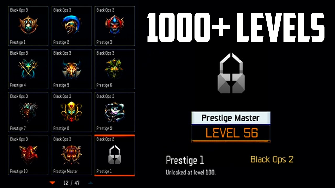 level guide for black ops 3