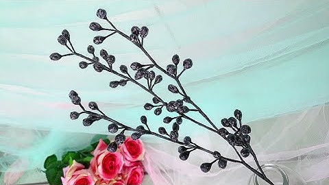 ABC TV | How To Make Fake Berry Branch Paper - Craft Tutorial