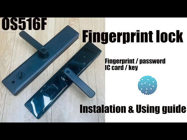 Smart Door Lock – Fingerprint | Pin | Card | App Control