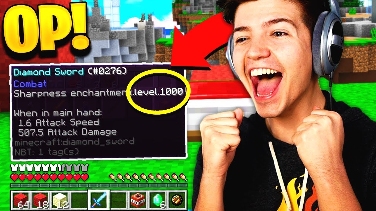 Admin gives me OP 1,000 SHARPNESS Diamond Sword in BEDWARS! Admin gives me OP 1,000 SHARPNESS Diamond Sword in BEDWARS!
