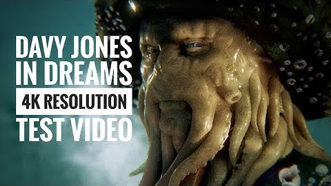 Dreams PS4/PS5 - Davy Jones Sculpt (4K)