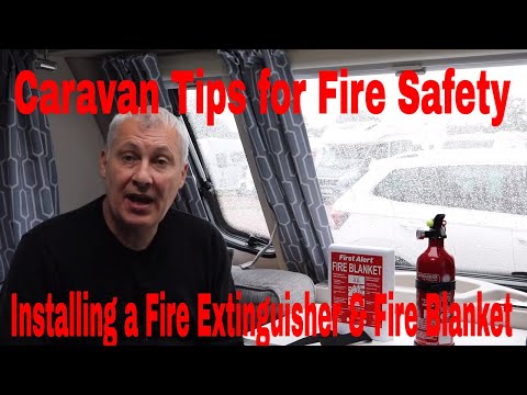 What Type Of Fire Extinguisher Is Best For A Caravan