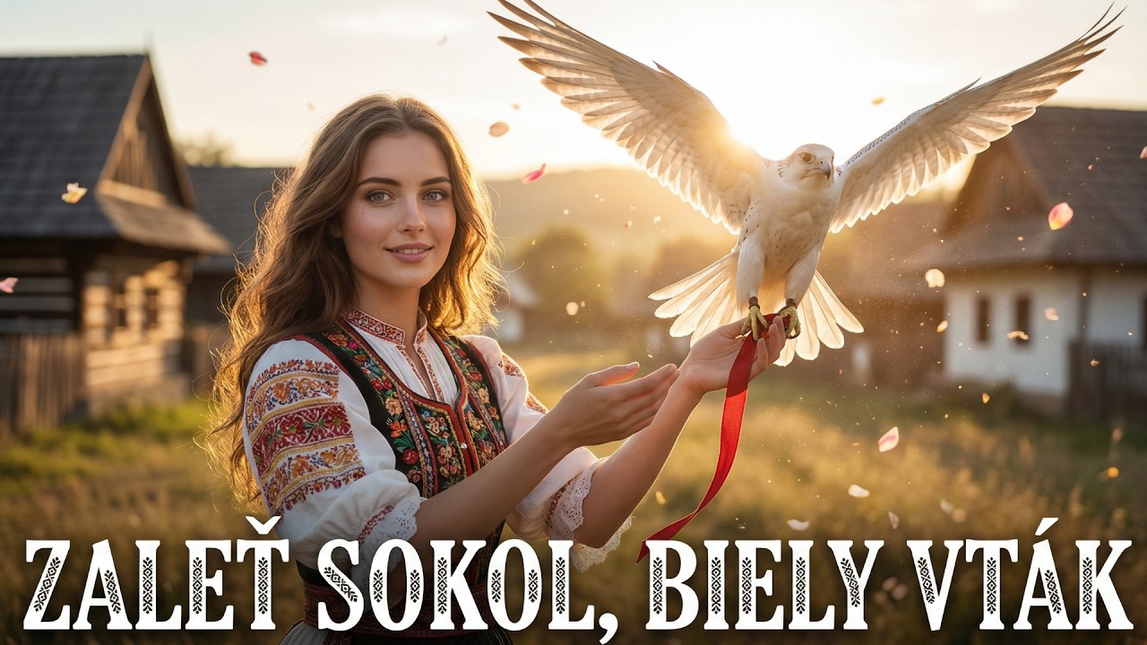Zaleť sokol biely vtak 🦅 Slovenská ľudová pieseň 💖 SpievAI Srdcom
