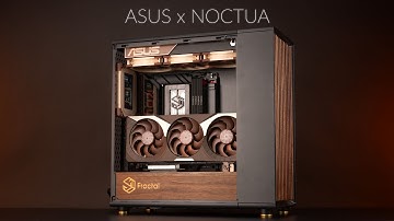 The quietest GPU you can buy:  ASUS x NOCTUA 5080 OC Build and Overview