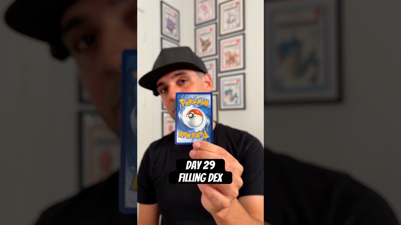 Can you guess today’s Pokemon? We’re on day 29 filling Dex. Let me know if you got this one right?