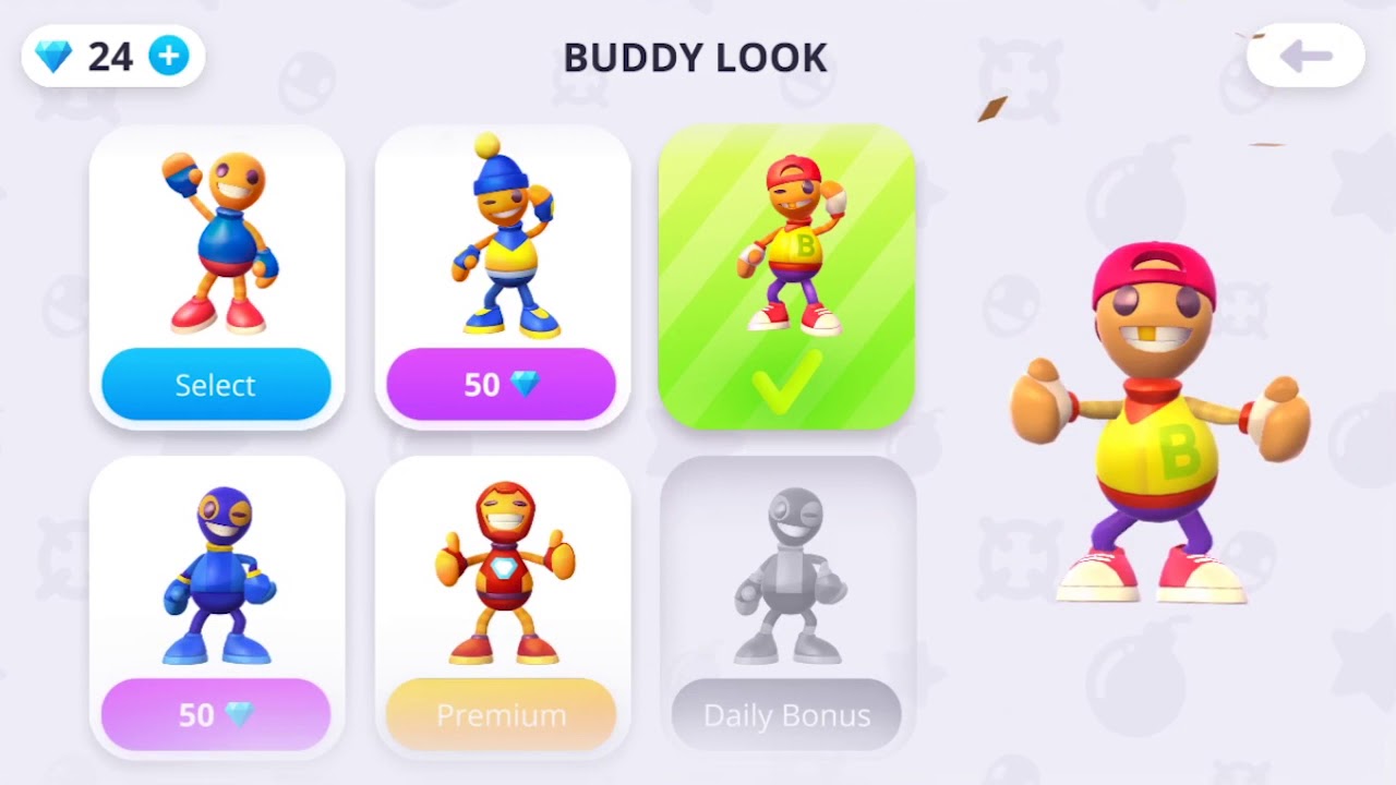 Rocket Buddy Gameplay Walkthrough Classic Stage 1-20 (iOS/Android)