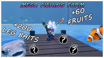 MEGA FRUIT FARM GPO WITH 4X LOGIA (+60 FRUITS)