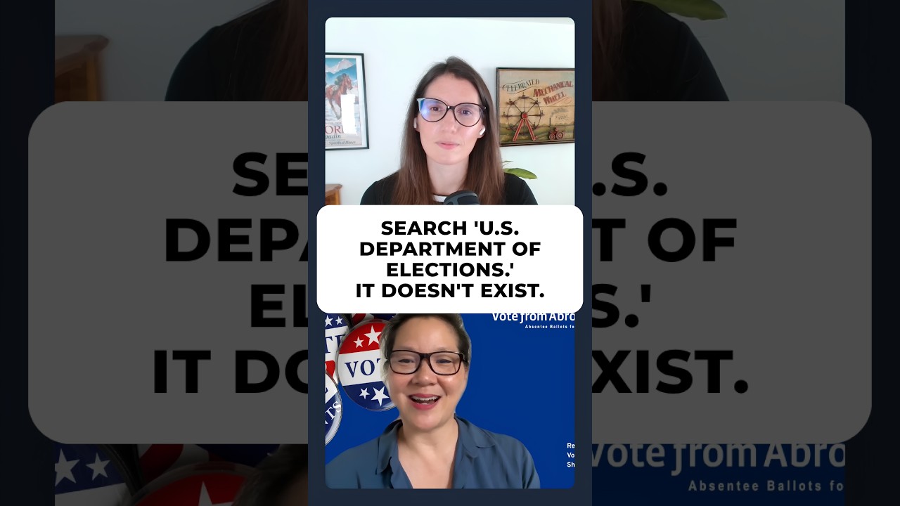There's No Election Department at the White House